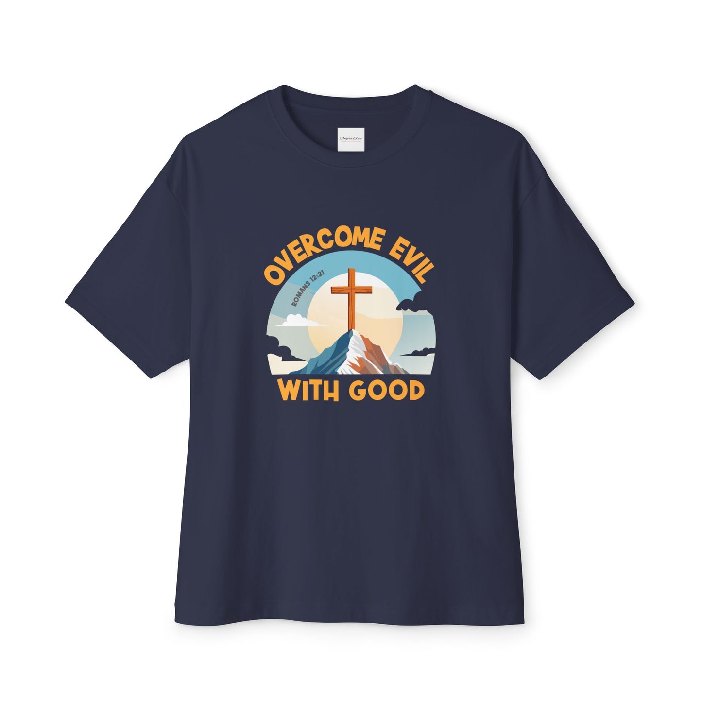 Romans 12:21 Oversized Tee