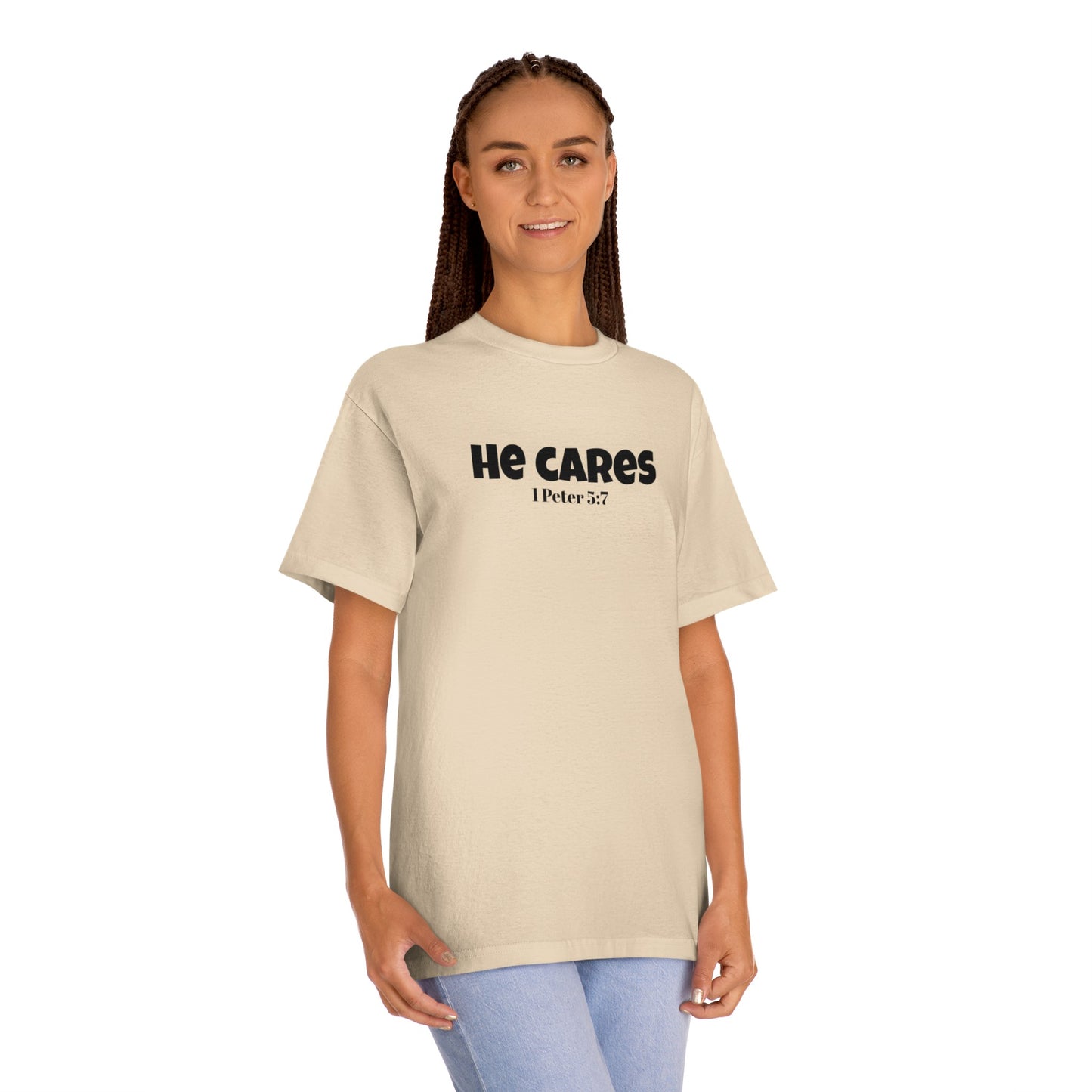 He cares T-shirt