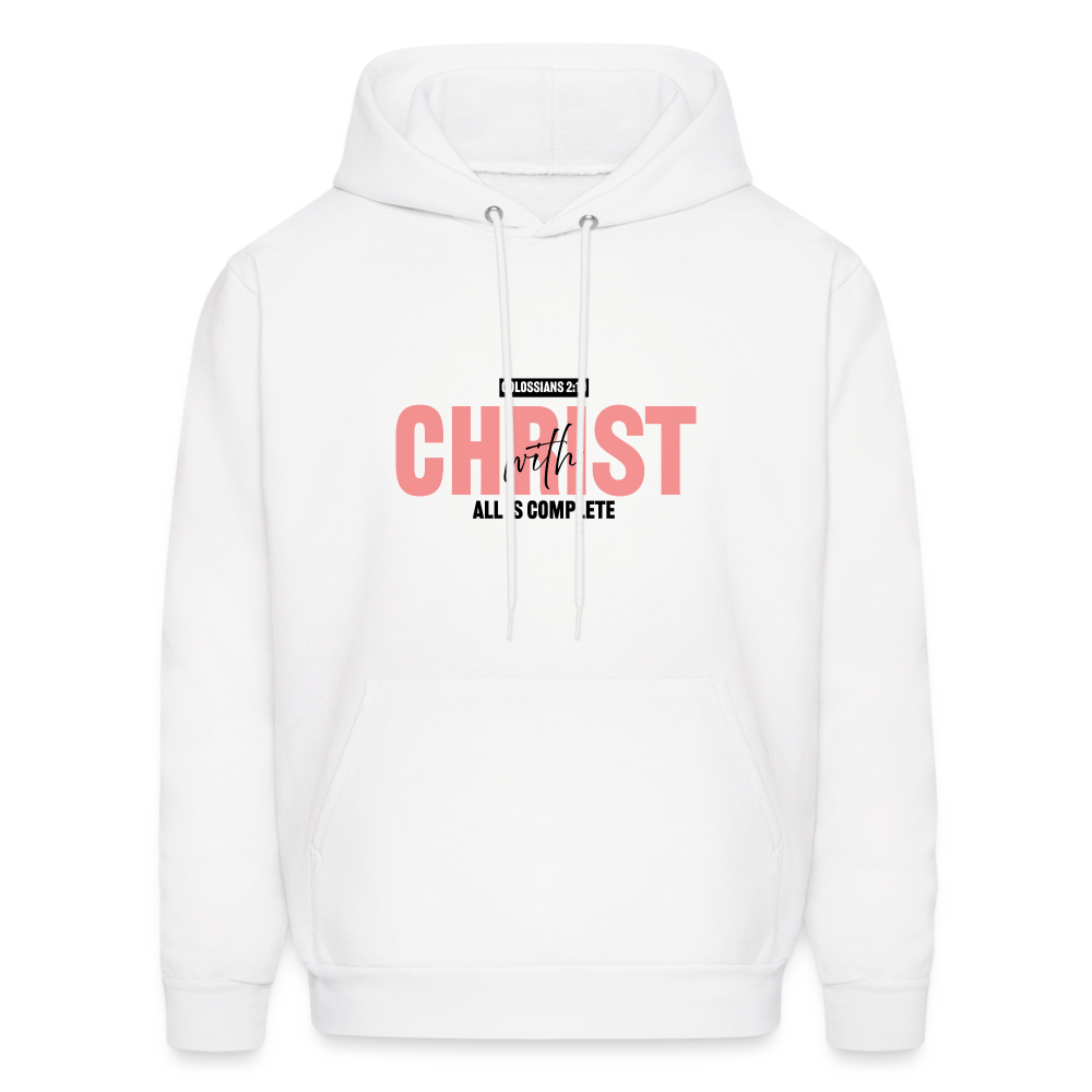 With Christ Hoodie - white